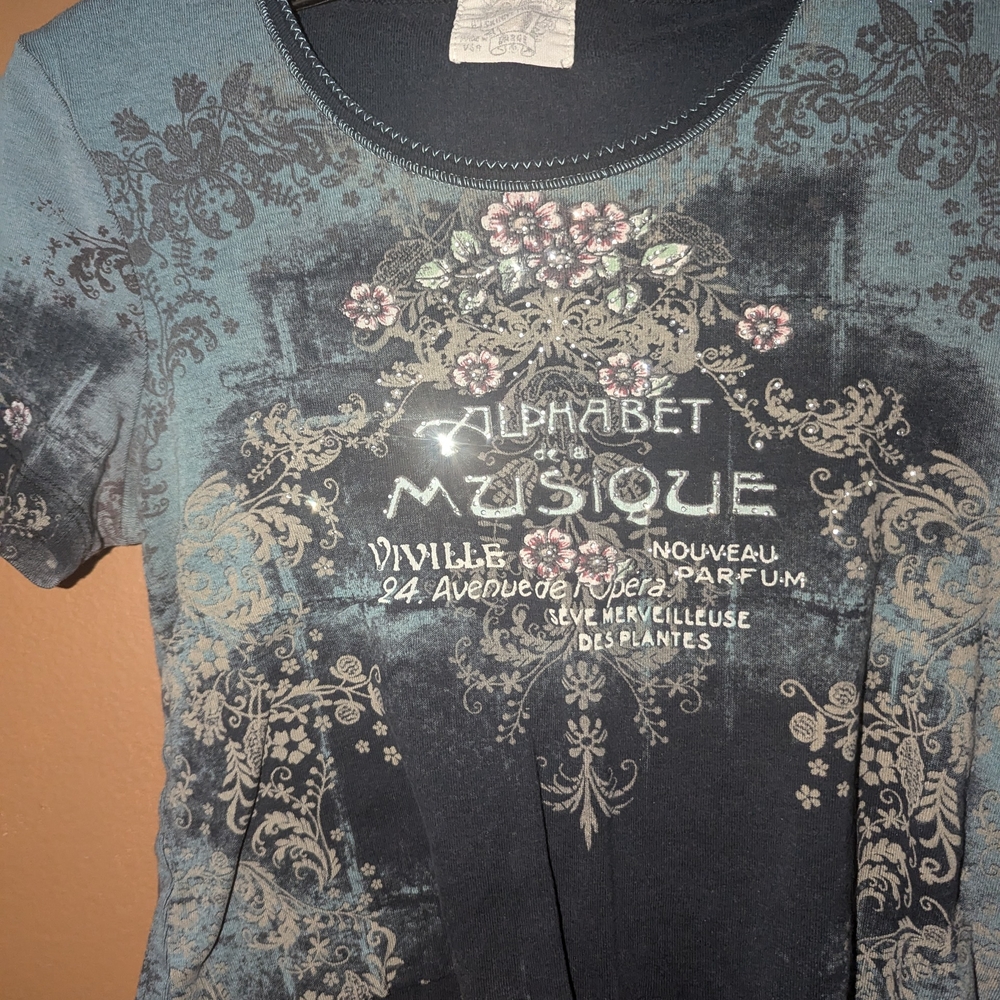 Alphabet Musique Graphic Tee